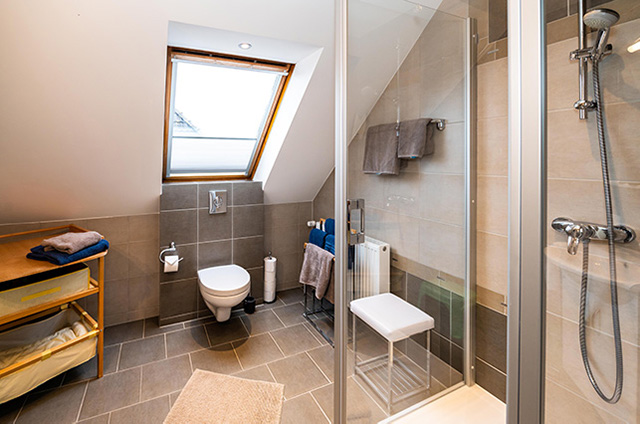 Ferienwohnung Fehmarn mit Dusche und WC